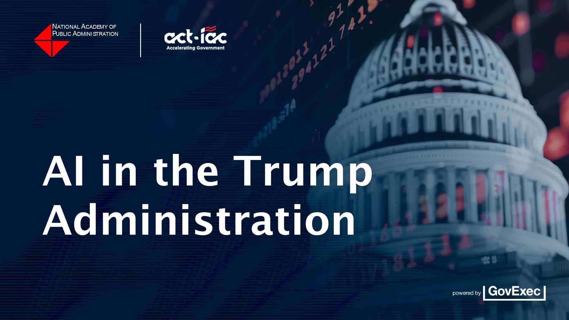 AI in the Public Sector | AI in the Trump Administration Thumbnail